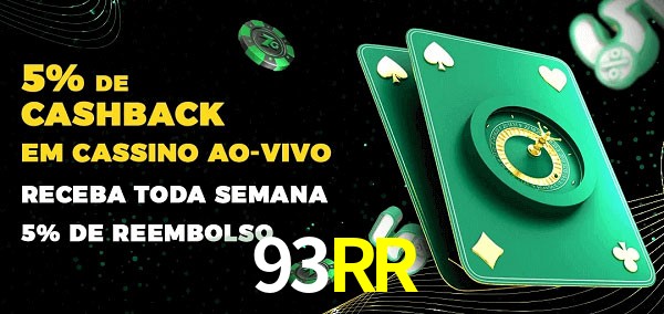 Promoções do cassino ao Vivo 93RR